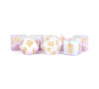 Fanroll - Resin Polyhedral Dice Set: Lavender (16mm)