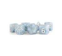 Fanroll - Sharp Edge Silicone Rubber Polyhedral Dice Set: Glacial Debris (16mm)