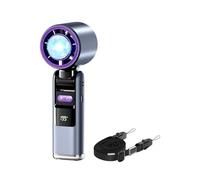 Fans & Cooling Handheld, Hand Held Air Conditioner Fan, Foldable, 180 Degree Rotating Fans, Cooling Device With 199 Wind Speed Long-Lasting Battery, For Travelling, Going Out, Commuting, Camping