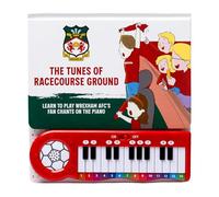 Fans Legacy - Official Licensed Wrexham AFC Piano Book for Kids, Official Club Chants, Musical Learning Toy, Ages 2+