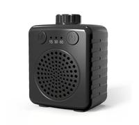 Fansbe Direct White Noise Machine with 20 Soothing Sounds Portable Sound Machine for Baby Adults White Noise Sound Machine|Hanging Rope|Headphone Jack|Timers|Memory Function Compact Size-Black