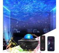 Fanser Star Projector, Galaxy Projector, Night Light Projector, Ocean Wave, Remote Control,with Adjustable Speed and Brightness, Timer, Party Ambient Lighting, for Kids, Adults, Bedroom,Party