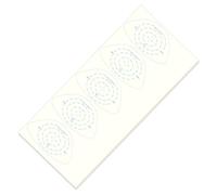 FANSHINUO 125pcs Swing Tape Self-Teaching Sweet Consistency Analysis Club Stickers Tape Labels Oversized Labels