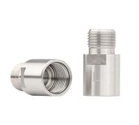 FANSHINUO 1Pair Bike Pedals Extenders Bicycles Pedals Extension Bolts Spacers Extending Pedal Adapters Extended 32mm/1.26inch