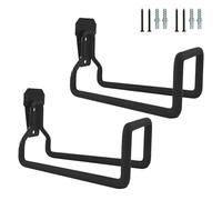 FANSHINUO 2pcs Sturdy Metal Hose Holder For Wall Mounting Strong Water Hose Hook For Outdoor Use And Space Saving Designs
