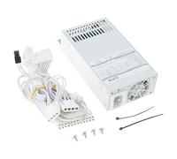 FANSHINUO 300W Fully Module Small 1U Power Supply For Work stations And Home Entertainment PCs White Quiet（Without Power Adapter）