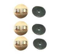 FANSHINUO 6pcs Elegant Gold Tie Pin Men's Fashion Tie Accessory Wedding Tie Clip for The Modern Gentleman