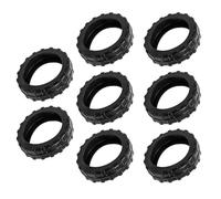 FANSHINUO 8Pcs Practical Silicone Suitcase Wheel Covers Set Luggage Rolling Ground Protecting Anti Slip Travel Essential Anti Skid Silicone Caster Covers For Suitcases