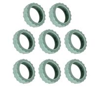 FANSHINUO 8Pcs Practical Silicone Suitcase Wheel Covers Set Luggage Rolling Ground Protecting Anti Slip Travel Essential Anti Skid Silicone Caster Covers For Suitcases