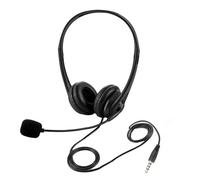 FANSHINUO Comfortable Over Ear Headphones With 3.5mm Plug Corded For Music Calls Studying And Meetings High Frequency Response Headphones