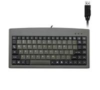 FANSHINUO Compactly 88Key USB Ergonomic Keyboard Waterproof Design For Office Industrial Applications AT U+P Optional Waterproof Keyboard