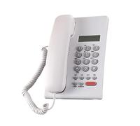 FANSHINUO Corded Telephone Basic Landline Phone for Seniors Analog Home Phone with Call Display Small Desk Guest Room Telephone