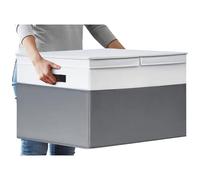 FANSHINUO Drawer Styles Foldable Fabric Storage Container Dustproof Removable Lid For Clothes Toy Home Decluttering Home Organization Box With Lid