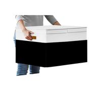 FANSHINUO Drawer Styles Foldable Fabric Storage Container Dustproof Removable Lid For Clothes Toy Home Decluttering Home Organization Box With Lid