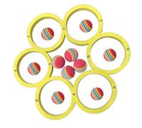 FANSHINUO Durability Floating Buoyance Safe Disc Water Sports Soft Throwable Pool Beach Toy For Kids Pool Beach Game