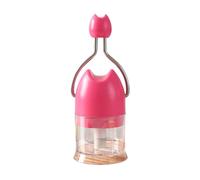 FANSHINUO Ergonomic Handheld Garlic Mincer for Comfortable Garlic Crushing Ergonomic Design Mincer Kitchen Tool Manual Press