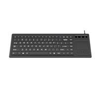 FANSHINUO Ergonomic Industrial USB Keyboards With Responsive Touchpads For Automation Systems Trackpads Keyboards