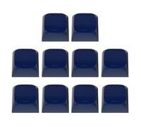 FANSHINUO Ergonomic Jelly Textured Keycaps Tactiled Positioning Markers For Mechanical Keyboards Extended Typing Gaming Keyboards Translucent Set