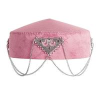 FANSHINUO Ethnic Fringed Kazakh Hat Tradition And Modernity Headwear Perfect For Culture Lover And Event Participants Ethnic Headwear