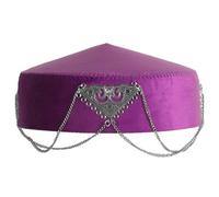 FANSHINUO Ethnic Fringed Kazakh Hat Tradition And Modernity Headwear Perfect For Culture Lover And Event Participants Ethnic Headwear