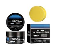 FANSHINUO Heavy Duty Leather Stain Remover Pastes Quick Easy Application Long Lasting Cream For Auto Upholstery Home Furniture Leather Cleaner And Conditioner For Car Interior