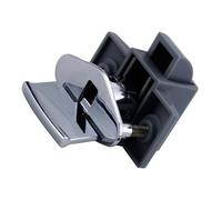 FANSHINUO Keyless Push Cabinet Locks Metal Button Latches Modern Simple Keyless for Campers Car Caravans & Motorhomes Cabine