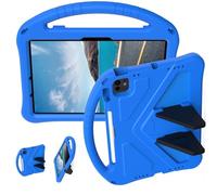 FANSHINUO Kids Safe Hard Shockproof Covers With Handle Protective Case Covers For Air 11 2024 Tablet Protective Accessories Adjustable Stand