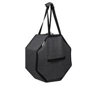 FANSHINUO Large Capacity Hat Storage Box With Carrying Handle Crushproof Travel Case Organizers Bag Enduring Cowboy Hat Bag