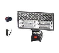 FANSHINUO LED Flashlights 18V Battery LED Lamp For Outdoor Emergencies Use High Brightness Worklight Flood For Camping Hiking Flood