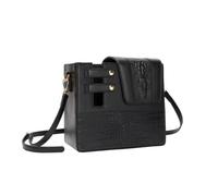 FANSHINUO PU Embossed Reptiles Design Water Bottle Holder Adjustable Strap Fashion Cup Holder BagFor Outdoor Hiking Gym Sports Animal Print Water Bottle Bag