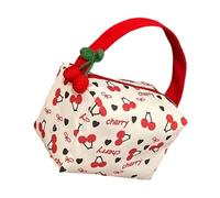FANSHINUO Spacious Bubble Foam Cosmetic Organiser Makeup Holder with Handle Storage Bag for Travel Essential and Daily Use