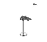 FANSING Bat Wing Nose Rings for Women Men Surgical Steel Cartilage Earring Stud Threadless Labret Studs for Helix Rook Conch Tragus Earlobe for Right Ear Piercings, 16 Gauge 10mm, Stainless Steel, no