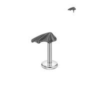 FANSING Bat Wing Nose Rings for Women Men Surgical Steel Cartilage Earring Stud Threadless Labret Studs for Helix Rook Conch Tragus Earlobe for Left Ear Piercings, 18 Gauge 8mm, Stainless Steel, no