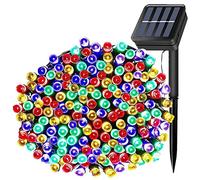 FANSIR Solar String Lights,108ft 300 LED Outdoor String Solar Powered Fairy Lights Waterproof 8 Modes Garden Decorative Lights for Tree, Patio, Garden, Yard, Home, Wedding, Party (Multicolor)