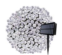 FANSIR Solar String Lights, 164ft 500 LED Outdoor String Solar Powered Fairy Lights Waterproof 8 Modes Garden Decorative Light for Tree, Patio, Garden, Yard, Home, Wedding, Party(Cool White)
