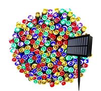FANSIR Solar String Lights, 164ft 500 LED Outdoor String Solar Powered Fairy Lights Waterproof 8 Modes Garden Decorative Light for Tree, Patio, Garden, Yard, Home, Wedding, Party (500 Multicolor)