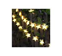 FANSIR Solar String Lights Garden, 100LED Star Fairy Lights Outdoor Solar Powered Led Star String Light Waterproof 8 Mo