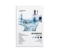 FANSITUO OK Computer-RadioheadPoster Canvas Art Oil Painting Wall Painter Home Decorative Music Album Celebrity Decorative Painting Classical Decorative Wall ArtUnframe-style-820x30inch(50x75cm)