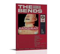 FANSITUO Radiohead The BendsPoster Canvas Art Oil Painting Wall Painter Home Decorative Music Album Celebrity Decorative Painting Classical Decorative Wall ArtFrame-style-1612x18inch(30x45cm)
