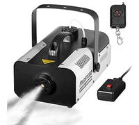 FANSTGEQ 1000W Fog Machine with Wireless Remote Control and Manual Control, Professional Stage Smoke Machine for DJ Concert Halloween