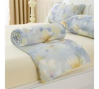 FANSU 1.5 Tog Duvet Microfibre Summer Season Lightweight Quilt Feels Like Down Duvet Single Double King Bed Size,Cosy and Lightweight Quilt Breathable Cooling Bedspreads (dreamland,150x200cm)