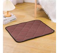 FANSU 2pc Absorbent Puppy Pads, Non-Slip Waterproof Puppy Training Pads Reusable Dog Mat Washable Dog Training Pads Large Puppy Pads for Floor Protector, Couch Cover (90x70cm,Coffee)