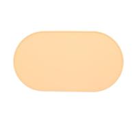 FANSU Absorbent Pet Mats for Food Bowls, Solid Color Pet Food Mat, Universal Feeding Mat Anti-Spill Non Slip Dog Slow Feeder Mat for Dogs and Cats Food Water Bowls (Beige,S)