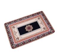 FANSU Absorbent Puppy Pads, Bohemian Prints Non-Slip Waterproof Puppy Training Pads Reusable Dog Mat Washable Dog Training Pads Large Puppy Pads for Floor Protector,Crate,Couch (150x90cm,Orange)