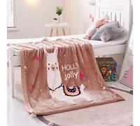 Fansu Baby Blanket Soft Thick Toddler Newborn Fleece Blanket Infant Kids All Seasons Blankets for Boys Girls Cradles Cot Throw (105x130cm,Camel)