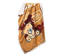 Fansu Baby Blanket Soft Thick Toddler Newborn Fleece Blanket Infant Kids All Seasons Blankets for Boys Girls Cradles Cot Throw (100x140cm,Brown Bear)