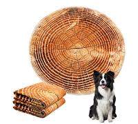 FANSU Breathable Absorbent Puppy Pads, Wood Board Print Puppy Training Pads Reusable Dog Mat Non-Slip Dog Training Pads Large Puppy Pads for Floor Protector,Couch Cover,Crate (100x93cm,Wood)
