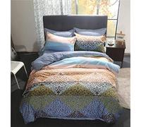 FANSU Duvet Cover Set 3 Piece, Polyester Quilt Bedroom Bedding 2 x Pillowcases 1 x Quilt Case for Single Double King Size Bed Cartoon Series