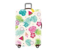 FANSU Elastic Suitcase Covers Protectors, Fruit Pattern Travel Luggage Cover Dustproof Anti Scratch Travel Suitcase Protector Luggage Covers Protectors Extra Large (Watermelon,L(26~28 Inch))