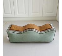 FANSU Leg Elevation Pillow for Swollen Feet, Leg Elevation Cushion Support, Supportive Bed Pillow for Lower Back Pain, Circulation, Swelling, Foot & Knee Ankle (55 * 17 * 17cm,LX20 Sage Green)